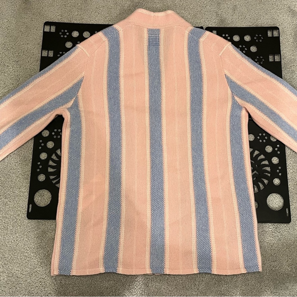Guest In Residence Baja Everywear 100% Cashmere Cardigan Powder Pink Size S - Picture 3 of 12